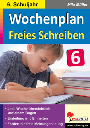 Buchcover Wochenplan Freies Schreiben / Klasse 6 | Mila Müller | EAN 9783966242141 | ISBN 3-96624-214-1 | ISBN 978-3-96624-214-1