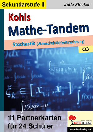 Buchcover Kohls Mathe-Tandem / Stochastik | Jutta Stecker | EAN 9783966243223 | ISBN 3-96624-322-9 | ISBN 978-3-96624-322-3