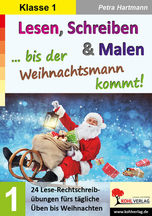 Buchcover Lesen, Schreiben & Malen ... bis der Weihnachtsmann kommt! / Klasse 1 | Petra Hartmann | EAN 9783966246927 | ISBN 3-96624-692-9 | ISBN 978-3-96624-692-7