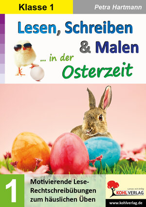 Buchcover Lesen, Schreiben & Malen ... in der Osterzeit / Klasse 1 | Petra Hartmann | EAN 9783966247702 | ISBN 3-96624-770-4 | ISBN 978-3-96624-770-2