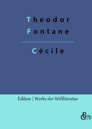 Buchcover Cécile | Theodor Fontane | EAN 9783966371780 | ISBN 3-96637-178-2 | ISBN 978-3-96637-178-0