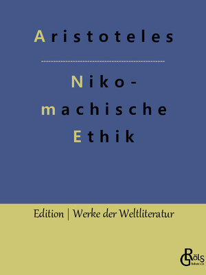 Buchcover Nikomachische Ethik | Aristoteles | EAN 9783966373197 | ISBN 3-96637-319-X | ISBN 978-3-96637-319-7