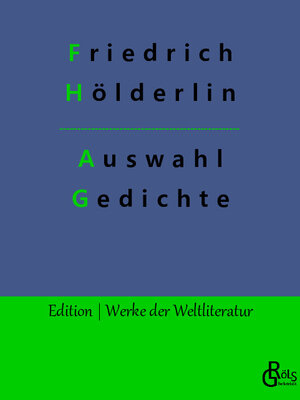 Buchcover Auswahl Gedichte | Friedrich Hölderlin | EAN 9783966376556 | ISBN 3-96637-655-5 | ISBN 978-3-96637-655-6
