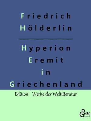 Buchcover Hyperion | Friedrich Hölderlin | EAN 9783966376693 | ISBN 3-96637-669-5 | ISBN 978-3-96637-669-3