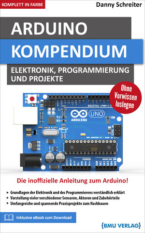 Buchcover Arduino Kompendium | Danny Schreiter | EAN 9783966450188 | ISBN 3-96645-018-6 | ISBN 978-3-96645-018-8