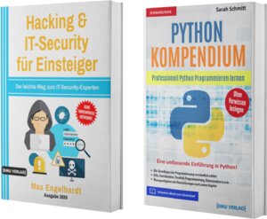 Buchcover Hacking & IT-Security für Einsteiger + Python Kompendium (Hardcover) | Max Engelhardt | EAN 9783966459723 | ISBN 3-96645-972-8 | ISBN 978-3-96645-972-3