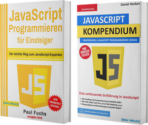 Buchcover JavaScript Programmieren für Einsteiger + JavaScript Kompendium (Taschenbuch) | Paul Fuchs | EAN 9783966459839 | ISBN 3-96645-983-3 | ISBN 978-3-96645-983-9