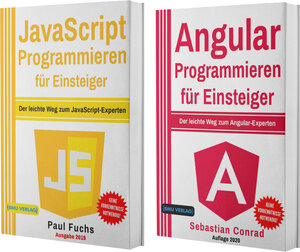 Buchcover JavaScript Programmieren für Einsteiger + Angular Programmieren für Einsteiger (Hardcover) | Paul Fuchs | EAN 9783966459860 | ISBN 3-96645-986-8 | ISBN 978-3-96645-986-0
