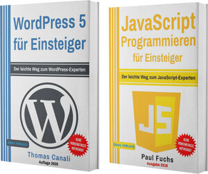 Buchcover WordPress 5 für Einsteiger +JavaScript Programmieren für Einsteiger | Thomas Canali | EAN 9783966459945 | ISBN 3-96645-994-9 | ISBN 978-3-96645-994-5
