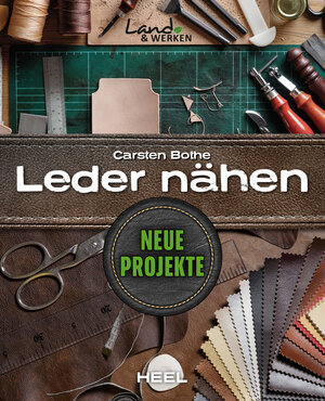 Buchcover Leder nähen - Neue Projekte | Carsten Bothe | EAN 9783966641241 | ISBN 3-96664-124-0 | ISBN 978-3-96664-124-1