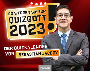 Buchcover So werden Sie zum Quizgott 2023! | Sebastian Jacoby | EAN 9783966644433 | ISBN 3-96664-443-6 | ISBN 978-3-96664-443-3
