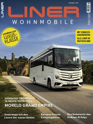 Buchcover Liner Wohnmobile 1/2022 - Das Magazin für Camping & Glamping  | EAN 9783966645041 | ISBN 3-96664-504-1 | ISBN 978-3-96664-504-1