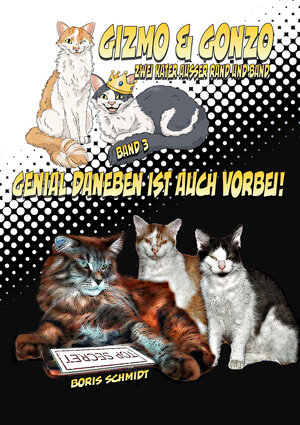 Buchcover GIZMO & GONZO - ZWEI KATER AUSSER RAND UND BAND | Boris Schmidt | EAN 9783966986502 | ISBN 3-96698-650-7 | ISBN 978-3-96698-650-2