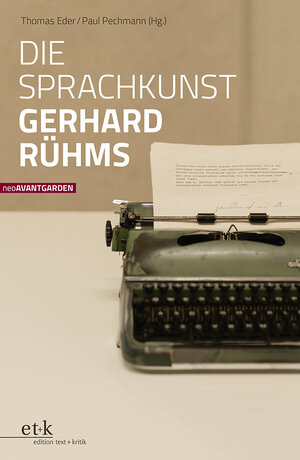 Buchcover Die Sprachkunst Gerhard Rühms  | EAN 9783967074932 | ISBN 3-96707-493-5 | ISBN 978-3-96707-493-2