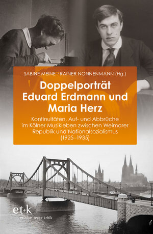 Buchcover Doppelporträt Eduard Erdmann und Maria Herz  | EAN 9783967078398 | ISBN 3-96707-839-6 | ISBN 978-3-96707-839-8