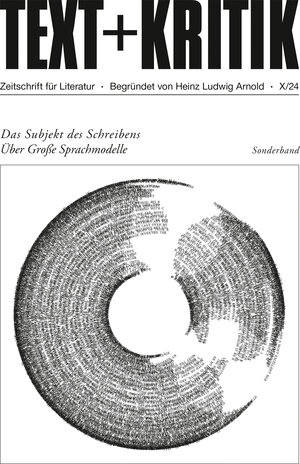 Buchcover Das Subjekt des Schreibens | EAN 9783967079814 | ISBN 3-96707-981-3 | ISBN 978-3-96707-981-4