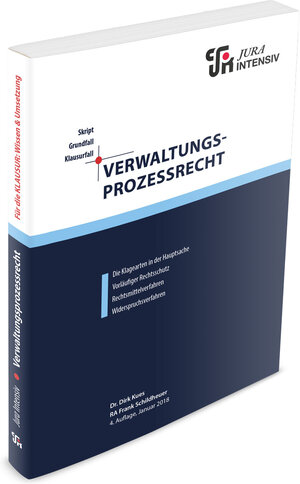 Buchcover Verwaltungsprozessrecht | Frank Schildheuer | EAN 9783967120080 | ISBN 3-96712-008-2 | ISBN 978-3-96712-008-0