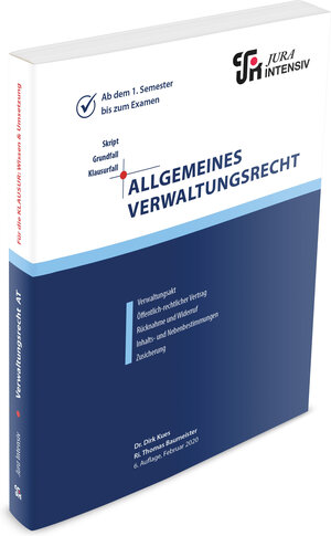 Buchcover Allgemeines Verwaltungsrecht | Dirk Kues | EAN 9783967120387 | ISBN 3-96712-038-4 | ISBN 978-3-96712-038-7
