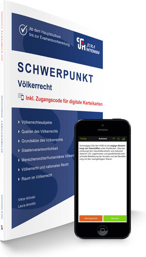 Buchcover SCHWERPUNKT Völkerrecht | Laura Arnolds | EAN 9783967120561 | ISBN 3-96712-056-2 | ISBN 978-3-96712-056-1