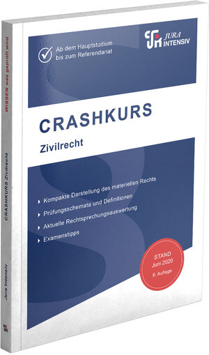 Buchcover CRASHKURS Zivilrecht | Oliver Soltner | EAN 9783967120578 | ISBN 3-96712-057-0 | ISBN 978-3-96712-057-8