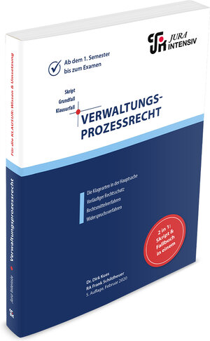 Buchcover Verwaltungsprozessrecht | Frank Schildheuer | EAN 9783967120608 | ISBN 3-96712-060-0 | ISBN 978-3-96712-060-8