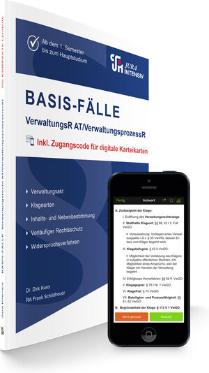 Buchcover BASIS-FÄLLE Verwaltungsrecht AT/Verwaltungsprozessrecht | Dirk Kues | EAN 9783967120790 | ISBN 3-96712-079-1 | ISBN 978-3-96712-079-0