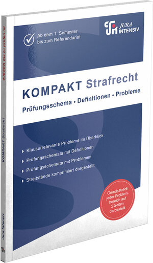 Buchcover KOMPAKT Strafrecht | Dirk Schweinberger | EAN 9783967121247 | ISBN 3-96712-124-0 | ISBN 978-3-96712-124-7