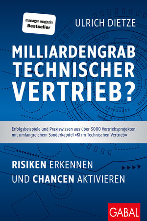 Buchcover Milliardengrab Technischer Vertrieb? | Ulrich Dietze | EAN 9783967391831 | ISBN 3-96739-183-3 | ISBN 978-3-96739-183-1