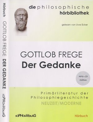 Buchcover Gottlob Frege - Der Gedanke | Gottlob Frege | EAN 9783967420043 | ISBN 3-96742-004-3 | ISBN 978-3-96742-004-3