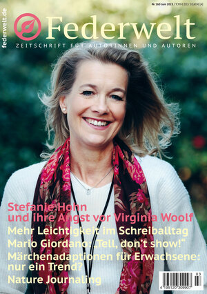 Buchcover Federwelt 160, 03-2023, Juni 2023 | Stefanie Hohn | EAN 9783967460391 | ISBN 3-96746-039-8 | ISBN 978-3-96746-039-1