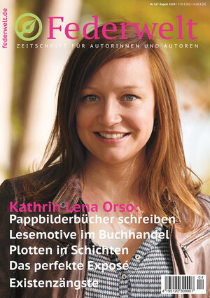 Buchcover Federwelt 167, 04-2024, August 2024 | Kathrin Lena Orso | EAN 9783967460513 | ISBN 3-96746-051-7 | ISBN 978-3-96746-051-3