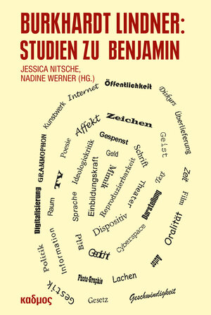 Buchcover Burkhardt Lindner: Studien zu Benjamin  | EAN 9783967500271 | ISBN 3-96750-027-6 | ISBN 978-3-96750-027-1