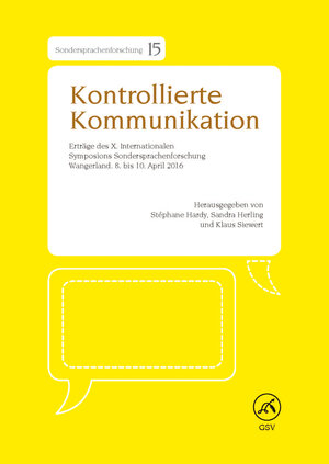 Buchcover Kontrollierte Kommunikation | Klaus Siewert | EAN 9783967693447 | ISBN 3-96769-344-9 | ISBN 978-3-96769-344-7