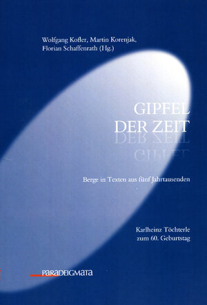 Buchcover Gipfel der Zeit  | EAN 9783968213767 | ISBN 3-96821-376-9 | ISBN 978-3-96821-376-7