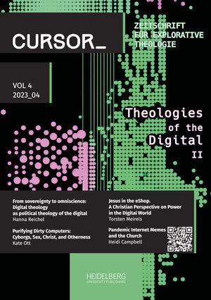 Buchcover Cursor_ Zeitschrift für Explorative Theologie / Theologies of the Digital II  | EAN 9783968222592 | ISBN 3-96822-259-8 | ISBN 978-3-96822-259-2
