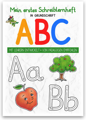 Buchcover Mein buntes Kinder-ABC in Grundschrift  | EAN 9783968400068 | ISBN 3-96840-006-2 | ISBN 978-3-96840-006-8