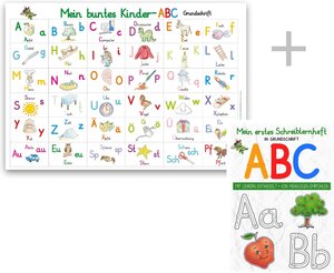 Buchcover Mein buntes Kinder-ABC-Set in Grundschrift  | EAN 9783968400372 | ISBN 3-96840-037-2 | ISBN 978-3-96840-037-2