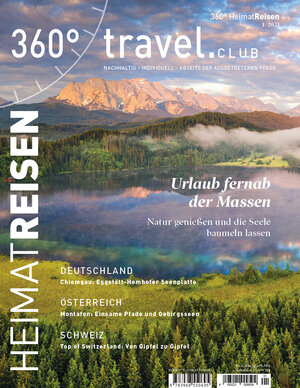Buchcover 360° HeimatReisen - Ausgabe 1/2021  | EAN 9783968550695 | ISBN 3-96855-069-2 | ISBN 978-3-96855-069-5