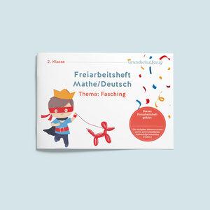 Buchcover Freiarbeitsheft Fasching (2. Klasse) | Anja Mahl | EAN 9783969791714 | ISBN 3-96979-171-5 | ISBN 978-3-96979-171-4