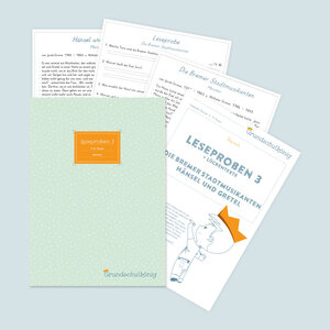 Buchcover Leseproben 3 (Die Bremer Stadtmusikanten + Hänsel und Gretel) | Anja Mahl | EAN 9783969792186 | ISBN 3-96979-218-5 | ISBN 978-3-96979-218-6