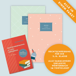 Buchcover Vorteils-Set – Rechtschreibung für die 5. & 6. Klasse | Anja Mahl | EAN 9783969793565 | ISBN 3-96979-356-4 | ISBN 978-3-96979-356-5
