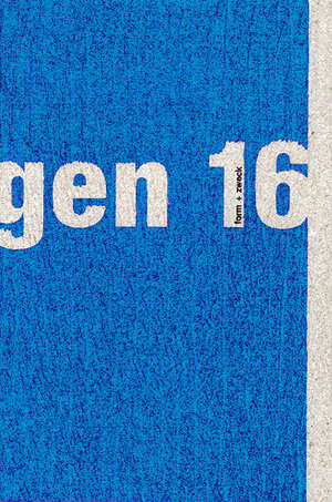 Buchcover form + zweck 16 | EAN 9783980467988 | ISBN 3-9804679-8-8 | ISBN 978-3-9804679-8-8