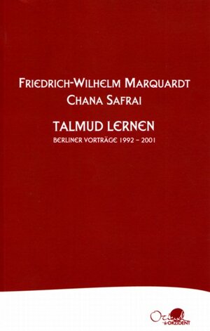 Buchcover Talmud lernen | Friedrich-Wilhelm Marquardt | EAN 9783980621663 | ISBN 3-9806216-6-9 | ISBN 978-3-9806216-6-3