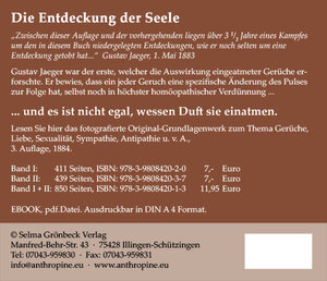 Buchcover Die Entdeckung der Seele | Gustav Jaeger | EAN 9783980842037 | ISBN 3-9808420-3-7 | ISBN 978-3-9808420-3-7