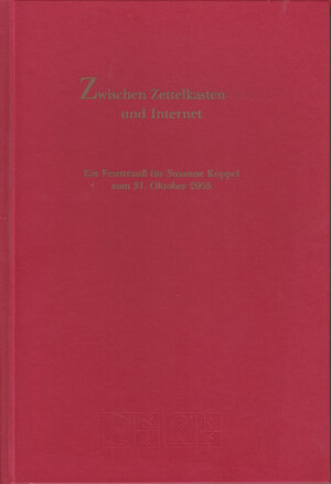Buchcover Zwischen Zettelkasten und Internet  | EAN 9783981067408 | ISBN 3-9810674-0-1 | ISBN 978-3-9810674-0-8