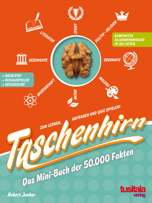 Buchcover Taschenhirn | Robert Junker | EAN 9783981267426 | ISBN 3-9812674-2-7 | ISBN 978-3-9812674-2-6