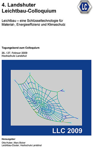 Buchcover 4. Landshuter Leichtbau-Colloquium (2009)  | EAN 9783981269604 | ISBN 3-9812696-0-8 | ISBN 978-3-9812696-0-4