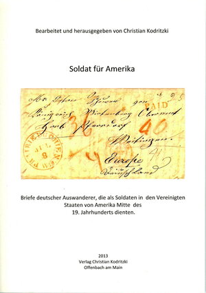 Buchcover Soldat für Amerika | Christian Kodritzki | EAN 9783981324372 | ISBN 3-9813243-7-4 | ISBN 978-3-9813243-7-2