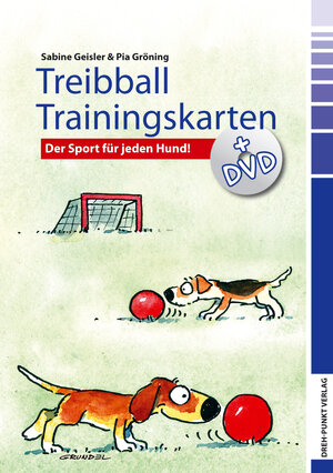 Buchcover Treibball Trainingskarten + DVD | Pia C Gröning | EAN 9783981331080 | ISBN 3-9813310-8-7 | ISBN 978-3-9813310-8-0