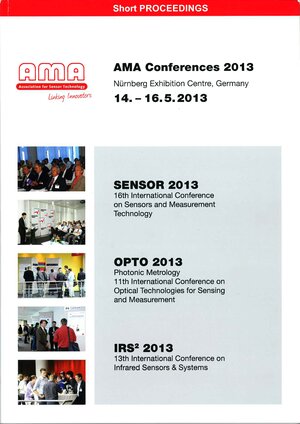 Buchcover AMA Conferences 2013 | Roland Werthschützky | EAN 9783981348446 | ISBN 3-9813484-4-3 | ISBN 978-3-9813484-4-6
